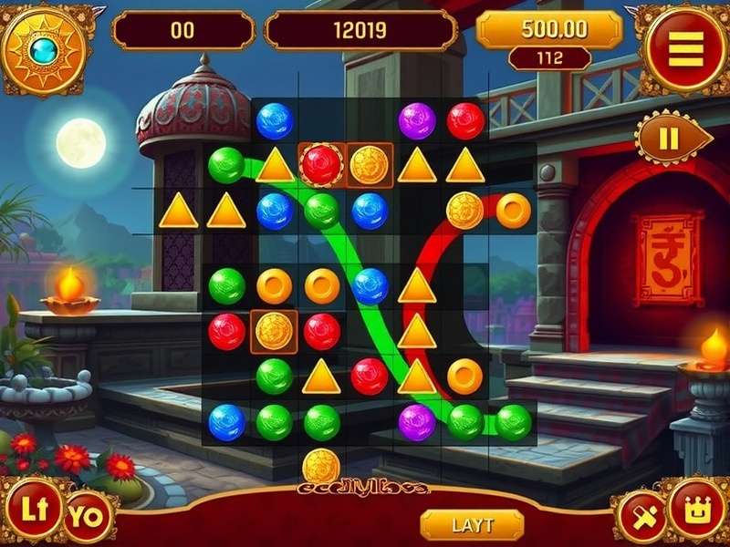 Mystic Temple Trek Puzzle Gameplay